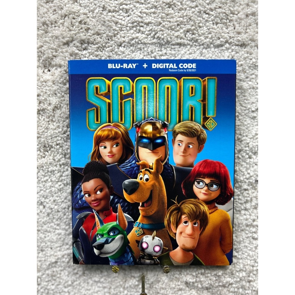 Scoob! Blu-ray 2020 Animated Movie Mystery Inc Digital Code‎